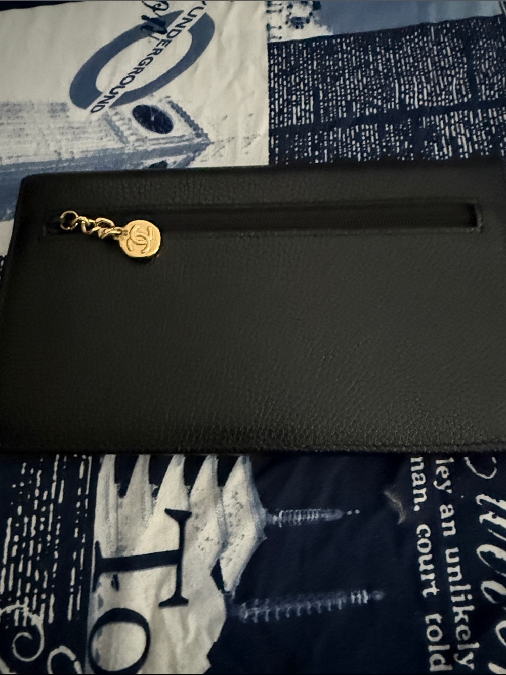 Black Leather Wallet - Picture 3 of 8